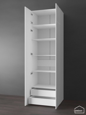 Шкаф с антресолью Linnea MHR-2POA-4 2450х800х510 (Белый-М 11.1.1) в Ишиме - ishim.mebel24.online | фото 5
