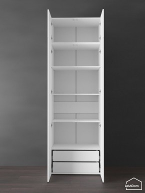 Шкаф с антресолью Linnea MHR-2POA-4 2450х800х510 (Белый-М 11.1.2) в Ишиме - ishim.mebel24.online | фото 6