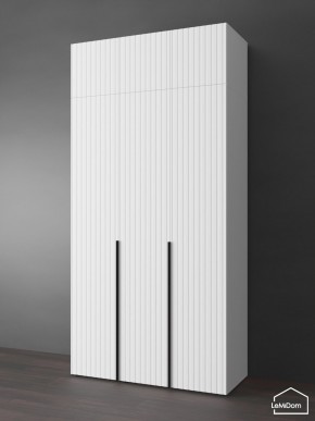 Шкаф с антресолью Linnea MHR-3A-1 2450х1200х510 (Белый-М 11.1.2) в Ишиме - ishim.mebel24.online | фото 1