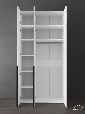 Шкаф с антресолью Linnea MHR-3A-1 2450х1200х510 (Белый-М 11.1.2) в Ишиме - ishim.mebel24.online | фото 5