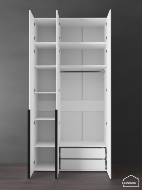 Шкаф с антресолью Linnea MHR-3A-2 2450х1200х510 (Белый-М 11.1.2) в Ишиме - ishim.mebel24.online | фото 6