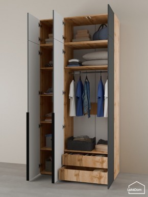 Шкаф с антресолью Linnea MHR-3A-2 2450х1200х510 (ДВ-М 11.1.25) в Ишиме - ishim.mebel24.online | фото 6