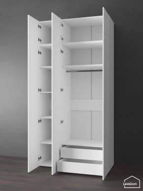 Шкаф с антресолью Linnea MHR-3POA-2 2450х1200х510 (Белый-М 11.1.2) в Ишиме - ishim.mebel24.online | фото 5
