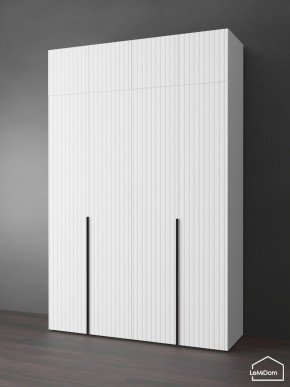 Шкаф с антресолью Linnea MHR-4A-1 2450х1600х510 (Белый-М 11.1.1) в Ишиме - ishim.mebel24.online | фото