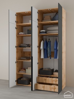 Шкаф с антресолью Linnea MHR-4A-2 2450х1600х510 (ДВ-М 11.1.25) в Ишиме - ishim.mebel24.online | фото 6