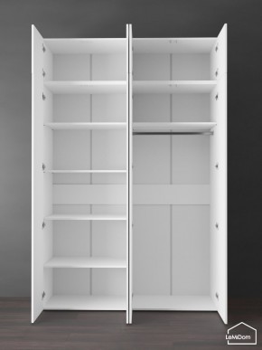 Шкаф с антресолью Linnea MHR-4POA-1 2450х1600х510 (Белый-М 11.1.2) в Ишиме - ishim.mebel24.online | фото 4