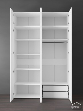 Шкаф с антресолью Linnea MHR-4POA-2 2450х1600х510 (Белый-М 11.1.2) в Ишиме - ishim.mebel24.online | фото 5