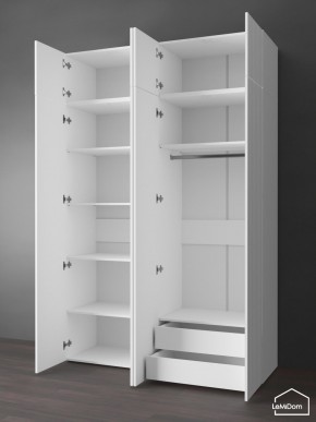 Шкаф с антресолью Linnea MHR-4POA-2 2450х1600х510 (Белый-М 11.1.2) в Ишиме - ishim.mebel24.online | фото 6