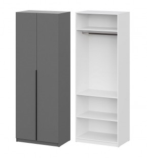Шкаф ШК-5 + 2 полки (800) Графит серый в Ишиме - ishim.mebel24.online | фото