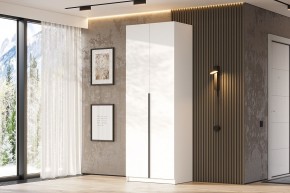 Шкаф ШК-5 + 2 полки + ящики (800) Белый текстурный в Ишиме - ishim.mebel24.online | фото 2