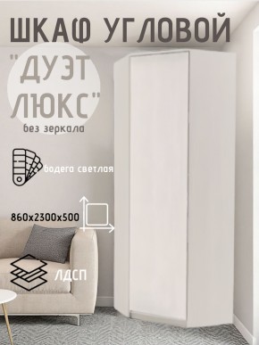 Шкаф угловой Дуэт Люкс без зеркала в Ишиме - ishim.mebel24.online | фото