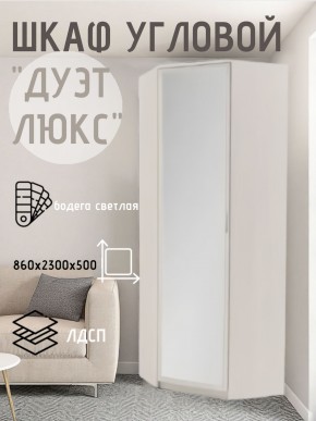 Шкаф угловой Дуэт Люкс с зеркалом в Ишиме - ishim.mebel24.online | фото 6