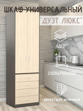 Шкаф универсальный Дуэт Люкс в Ишиме - ishim.mebel24.online | фото 3