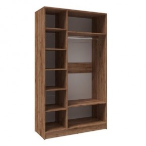 Шкаф Вегас 1200 Дуб крафт табачный/Дуб крафт белый в Ишиме - ishim.mebel24.online | фото 2
