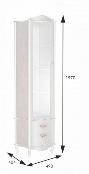 Шкаф-витрина Джульетта в Ишиме - ishim.mebel24.online | фото 3