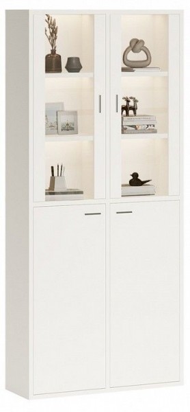 Шкаф-витрина Домино СУ(ш2в2)+2ФС+2ФГ в Ишиме - ishim.mebel24.online | фото 2