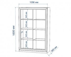 Шкаф-витрина Нобиле ШВтН ФСД-ФСД в Ишиме - ishim.mebel24.online | фото 2