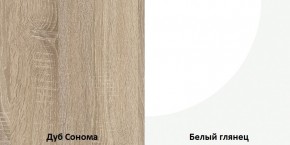 СОФИ Гостиная (модульная) дуб сонома/белый в Ишиме - ishim.mebel24.online | фото 4