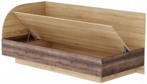 СОНАТА КРС- 900 Кровать (софа) с ПМ (дуб сонома/дуб сакраменто) в Ишиме - ishim.mebel24.online | фото 2