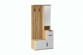 СТЕФАНИ-1 Прихожая (дуб крафт золотой/белый софт) в Ишиме - ishim.mebel24.online | фото