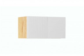 СТЕФАНИ-1.1 Антресоль (дуб крафт золотой/белый софт) в Ишиме - ishim.mebel24.online | фото