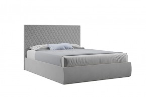 СТЕЛЛА Кровать с ПМ 1400 (светло-серый) в Ишиме - ishim.mebel24.online | фото