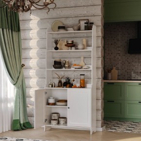 Стеллаж 20 Вествик, массив сосны, цвет белый в Ишиме - ishim.mebel24.online | фото 4