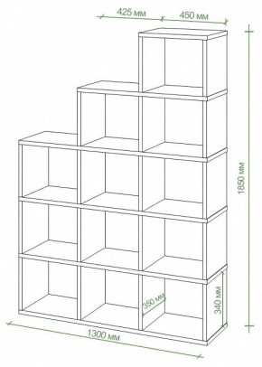 Стеллаж Бартоло СЛД 5 в Ишиме - ishim.mebel24.online | фото 2