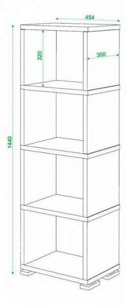 Стеллаж Домино СБ-15/4 в Ишиме - ishim.mebel24.online | фото 3