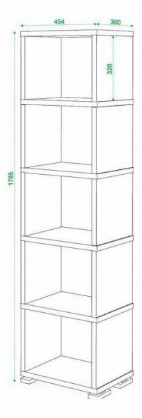 Стеллаж Домино СБ-15/5 в Ишиме - ishim.mebel24.online | фото 3