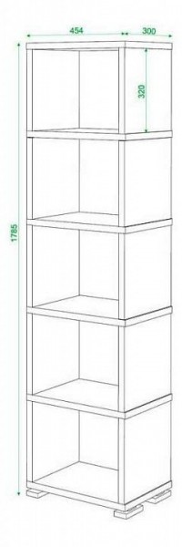 Стеллаж Домино СБ-15/5 в Ишиме - ishim.mebel24.online | фото 3