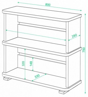 Стеллаж Домино СБ-25/2 в Ишиме - ishim.mebel24.online | фото 2