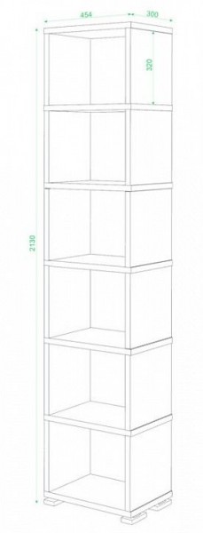 Стеллаж-колонка СБ-15/6 в Ишиме - ishim.mebel24.online | фото 2