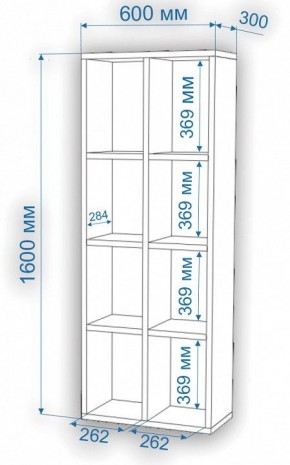 Стеллаж Нобиле СтлН в Ишиме - ishim.mebel24.online | фото 3