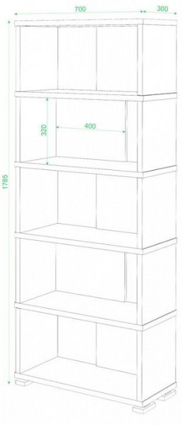 Стеллаж СБ-10/5 в Ишиме - ishim.mebel24.online | фото 2