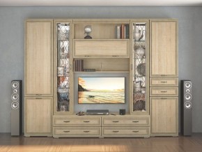 Стенка Ливорно дуб сонома в Ишиме - ishim.mebel24.online | фото 1
