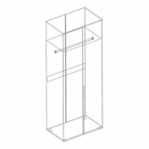 СТИЛ Шкаф 2-ств для одежды в Ишиме - ishim.mebel24.online | фото 2