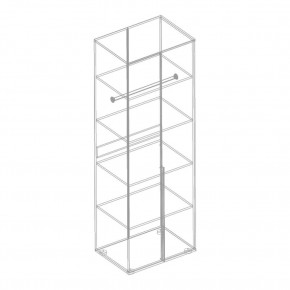 СТИЛ Шкаф 2-ств с полками в Ишиме - ishim.mebel24.online | фото 2