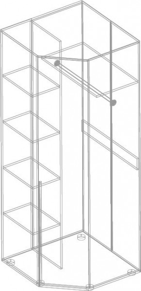 СТИЛ Шкаф угловой в Ишиме - ishim.mebel24.online | фото 2