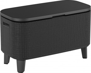 Стол Беви Бар (Bevy Bar Large Cool Bar), графит в Ишиме - ishim.mebel24.online | фото 2