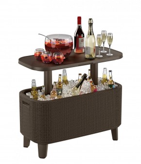 Стол Беви Бар (Bevy Bar Large Cool Bar), коричневый в Ишиме - ishim.mebel24.online | фото 3