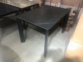 Стол CORNER 120 MATT BLACK MARBLE SOLID CERAMIC / BLACK, ®DISAUR в Ишиме - ishim.mebel24.online | фото 10