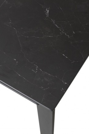Стол CORNER 120 MATT BLACK MARBLE SOLID CERAMIC / BLACK, ®DISAUR в Ишиме - ishim.mebel24.online | фото 5