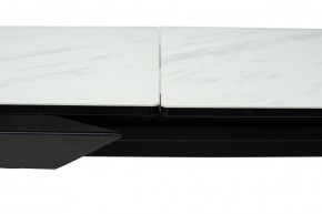 Стол CREMONA 180 KL-99 Белый мрамор матовый, итальянская керамика / черный каркас, ®DISAUR в Ишиме - ishim.mebel24.online | фото 12