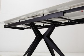Стол FORIO 160 MATT WHITE MARBLE SOLID CERAMIC / BLACK, ®DISAUR в Ишиме - ishim.mebel24.online | фото 4