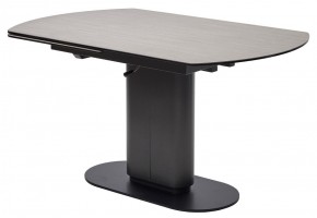 Стол KAI 140 TL-110 поворотная система раскладки, испанская керамика / Темно-серый / Черный, ®DISAUR в Ишиме - ishim.mebel24.online | фото 1