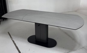 Стол KAI 140 TL-58 поворотная система раскладки, испанская керамика / Темно-серый / Черный, ®DISAUR в Ишиме - ishim.mebel24.online | фото 4