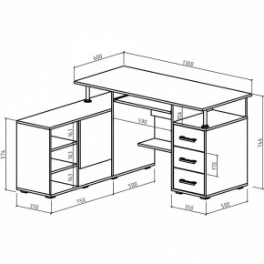 Стол компьютерный Амбер-11 в Ишиме - ishim.mebel24.online | фото 2