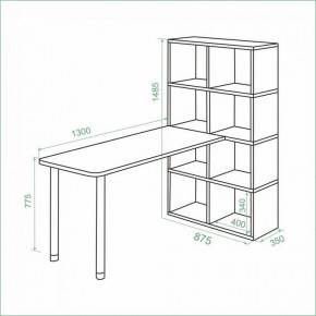 Стол компьютерный Bartolo в Ишиме - ishim.mebel24.online | фото 3