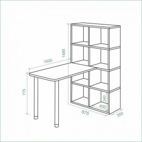 Стол компьютерный Bartolo в Ишиме - ishim.mebel24.online | фото 2